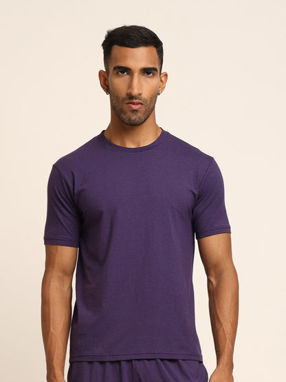 Naturefab Herren Bio Bambus T-Shirt Granite Green