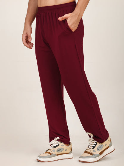 Naturefab Men’s Organic Bamboo Pajama Deep Red