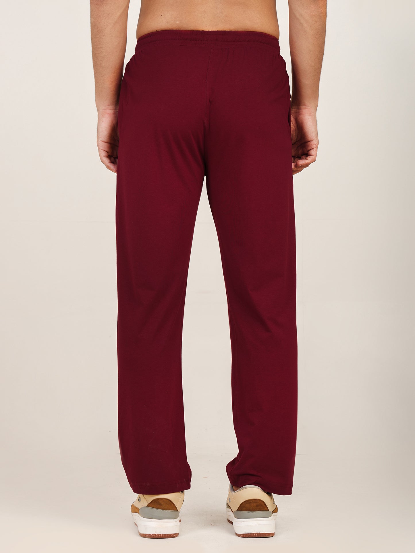 Naturefab Men’s Organic Bamboo Pajama Deep Red
