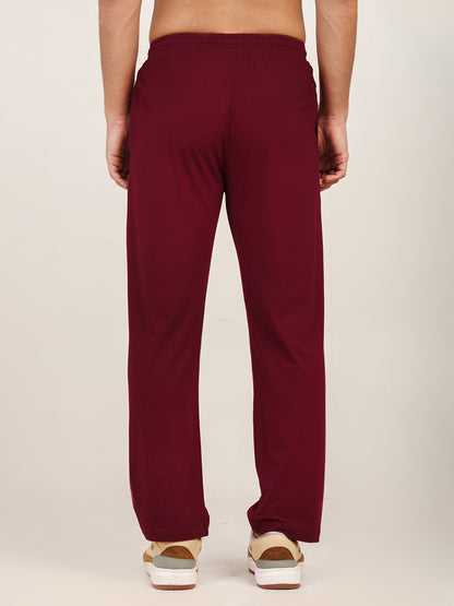 Naturefab Men’s Organic Bamboo Pajama Deep Red