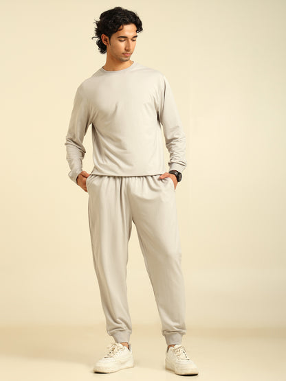 Naturefab Men's Organic Bamboo Winter Co-ord Harbour Mist