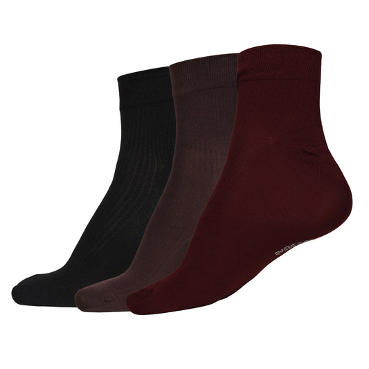 Naturefab Herren Bambus Knöchellange Socken Orchid Flower