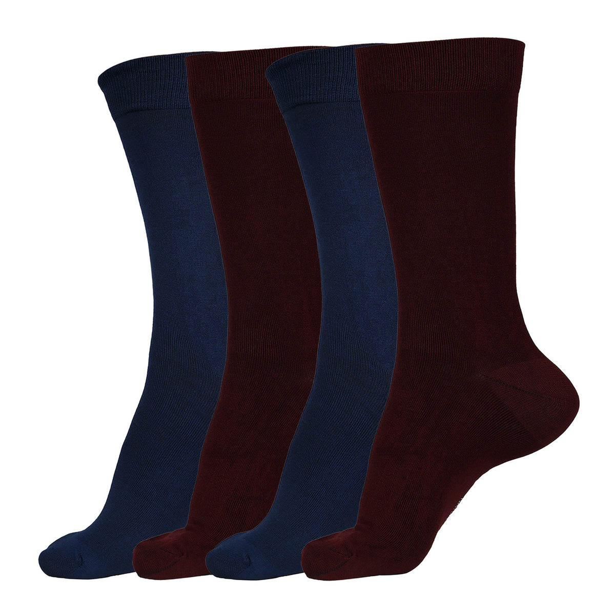 Naturefab Men's Bamboo Full Length socks Combo-6 (Pack of 4)