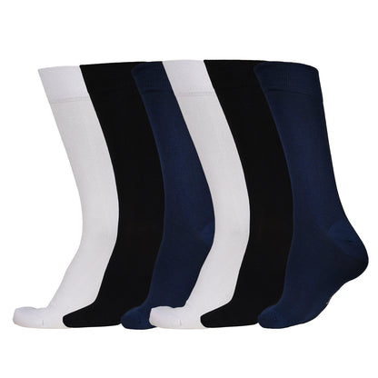 Naturefab Men's Bamboo Full Length socks Combo-2 (Pack of 6)