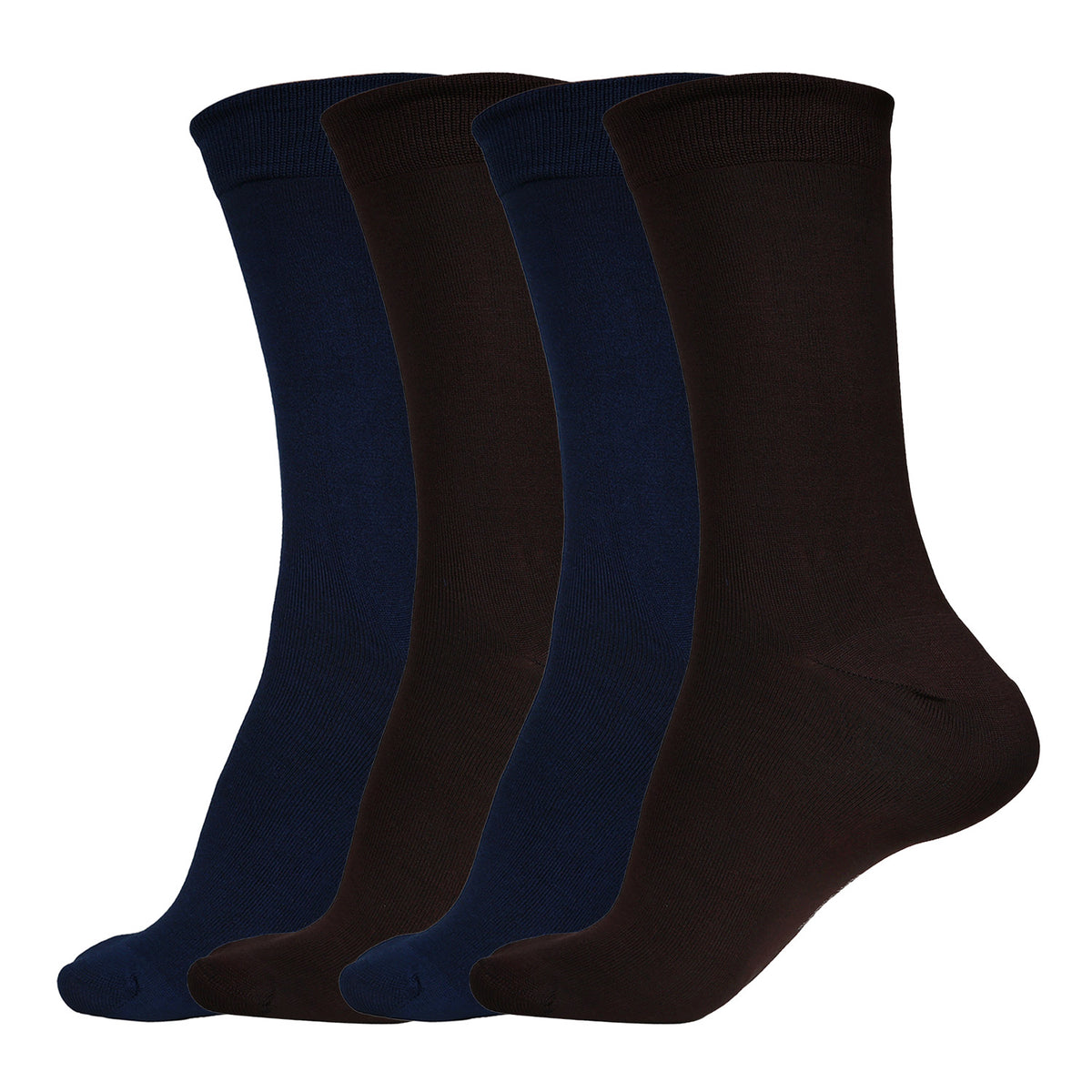 Naturefab Men's Bamboo Full Length socks Combo-5 (Pack of 4)