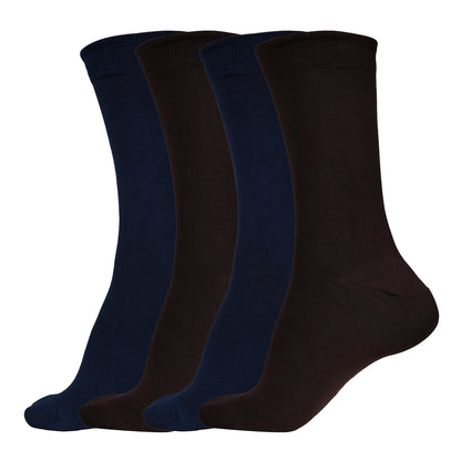 Naturefab Men's Bamboo Full Length socks Combo-5 (Pack of 4)
