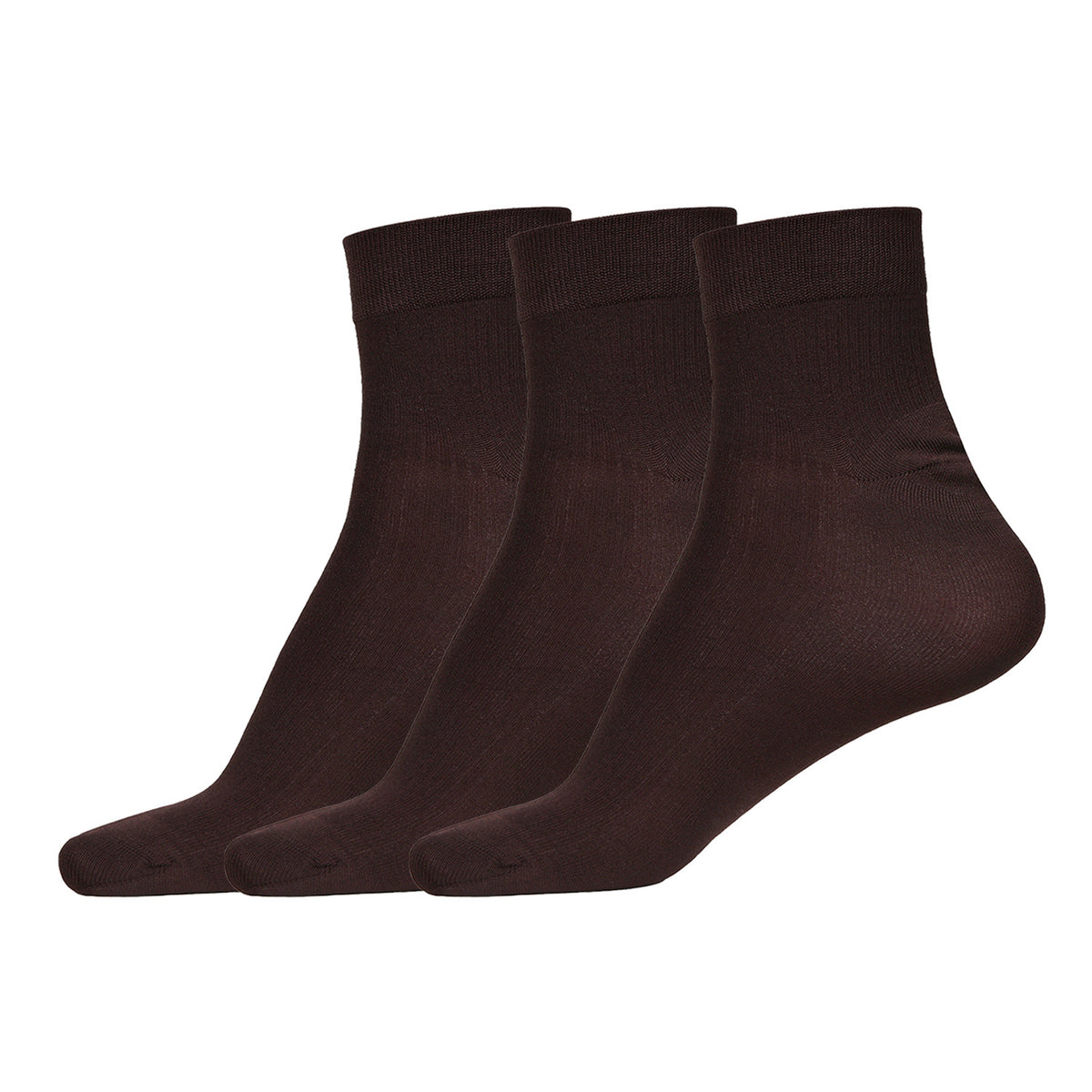 Naturefab Men's Bamboo Ankle Length socks Combo-3 (Pack of 3)