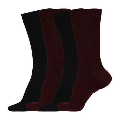 Naturefab Men's Bamboo Full Length socks Combo-3 (Pack of 4)