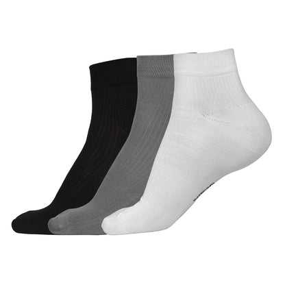 Naturefab Men's Bamboo Ankle Length socks Combo-8 (Pack of 3)