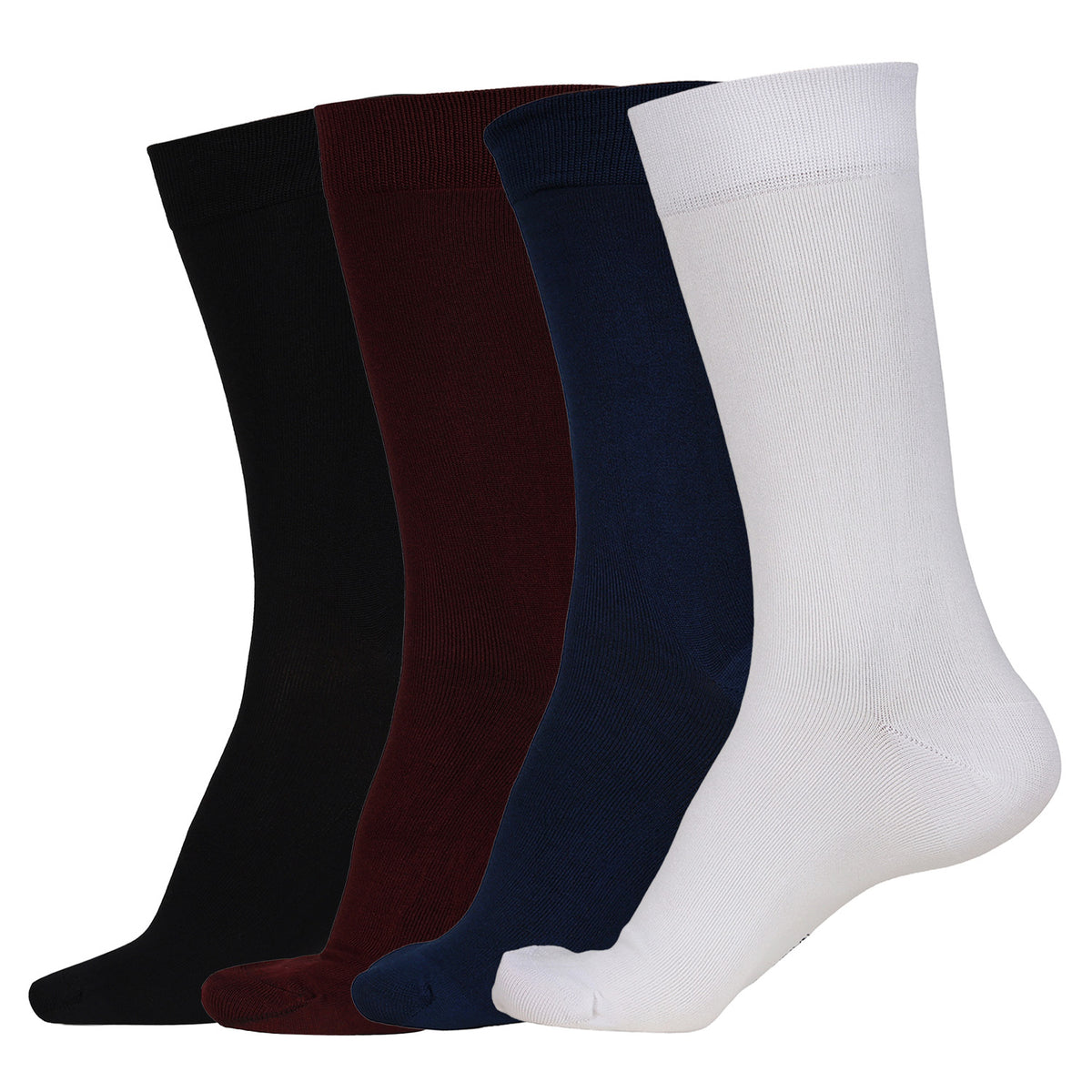 Naturefab Men's Bamboo Full Length socks Combo-14 (Pack of 4)