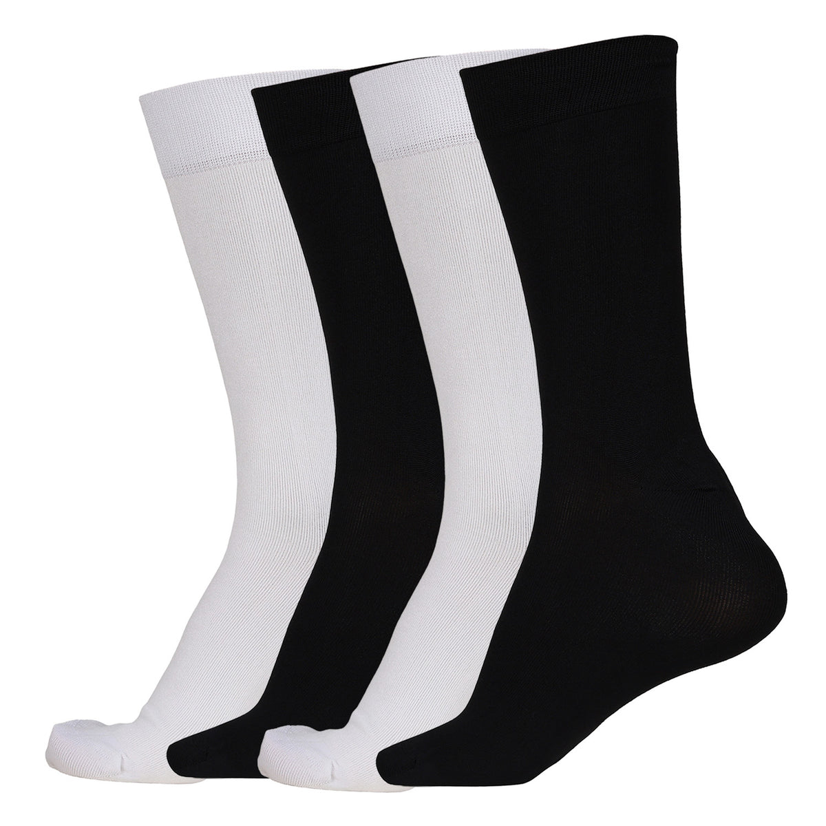 Naturefab Men's Bamboo Full Length socks Combo-4 (Pack of 4)