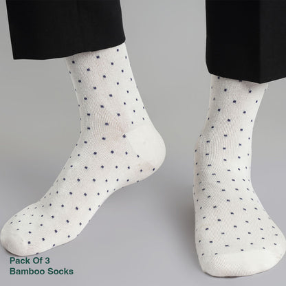 Naturefab Men's Bamboo Full Length socks Combo-9 (Pack of 3)
