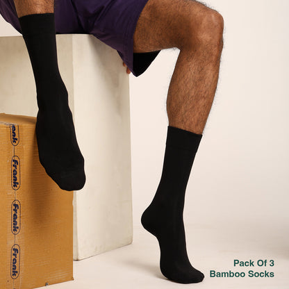 Naturefab Herren Bambus Knöchellange Socken Orchid Flower