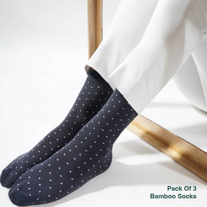 Naturefab Herren Bambus Knöchellange Socken Orchid Flower
