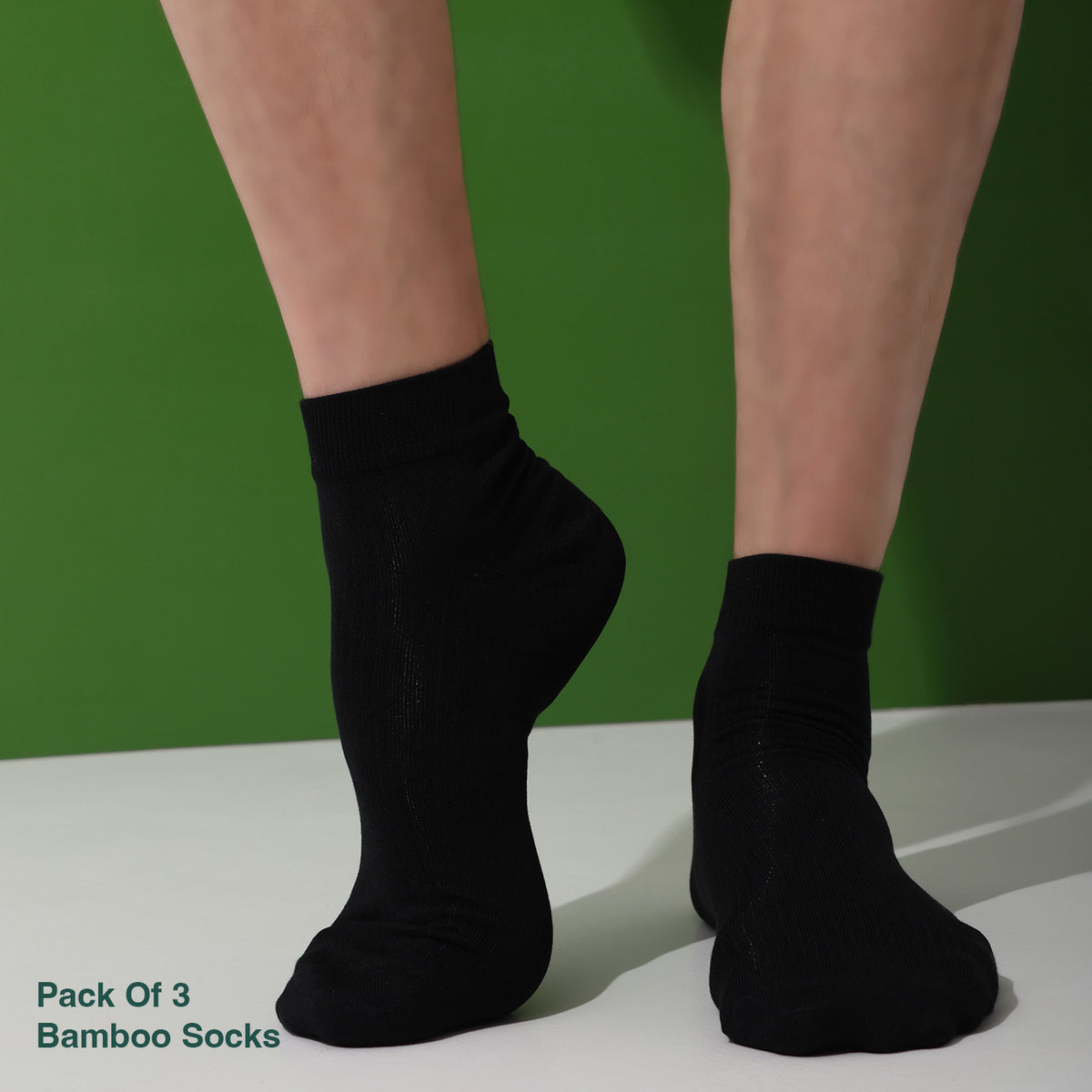 Naturefab Men's Bamboo Ankle Length socks Combo-8 (Pack of 3)