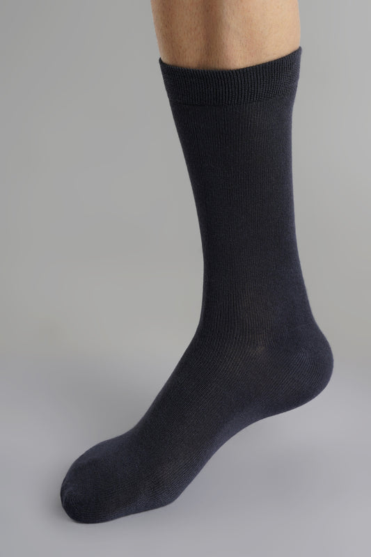 Naturefab Men's Bamboo Full Length socks Grey