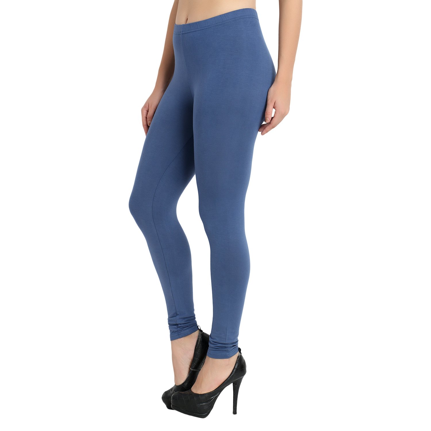 Women's organic bamboo legging Blue - Bamboo Clothing